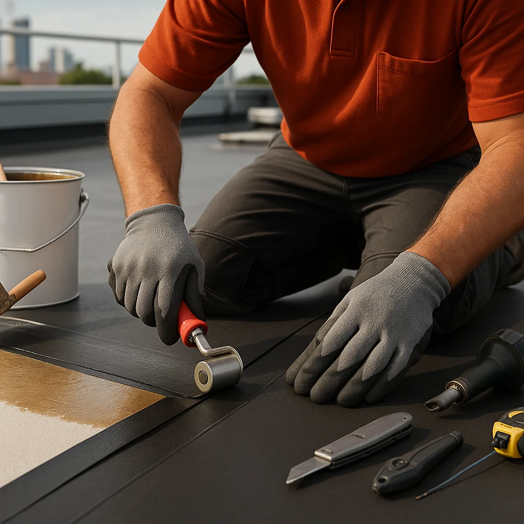 Augusta Roofing epdm rubber roof installation services - Augusta