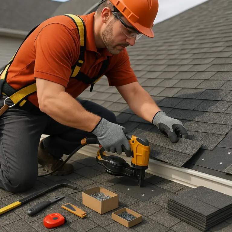 Missing shingle replacement