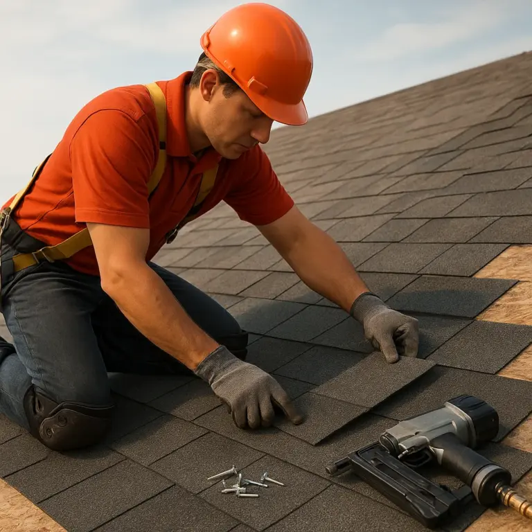Roof-over (overlay install)
